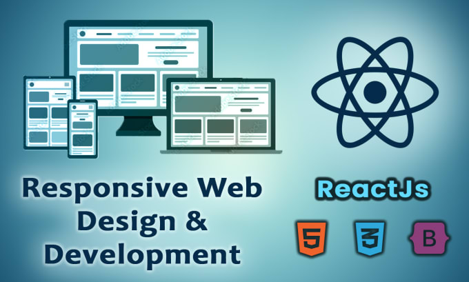Build a creative react js web applications by Graphicocean786 | Fiverr
