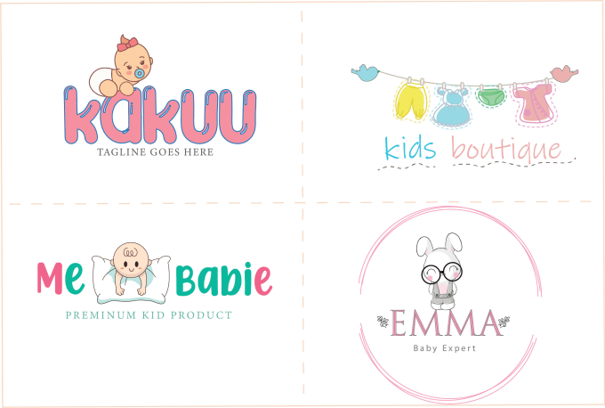 Do professional, creative, adorable kid, baby logo design by Kiraan_789 ...