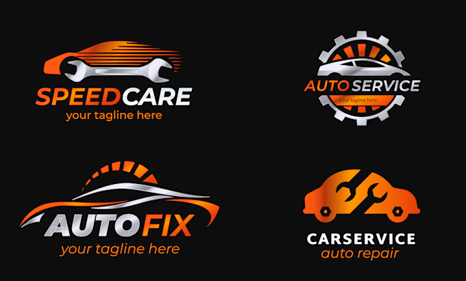 design modern motorsports, automobile, racing logo