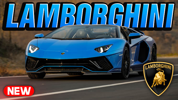 design amazing clickbait car thumbnail
