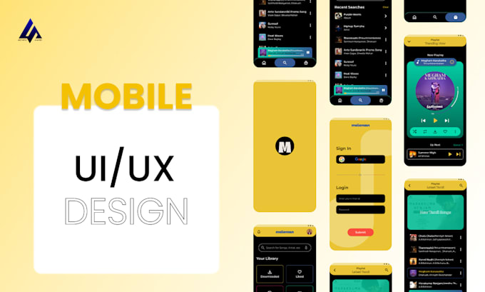 Do modern ui ux design for both mobile and web applications by ...