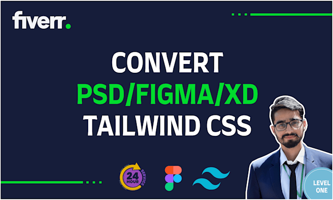 Create a responsive website using tailwind css by Edesignfreak | Fiverr