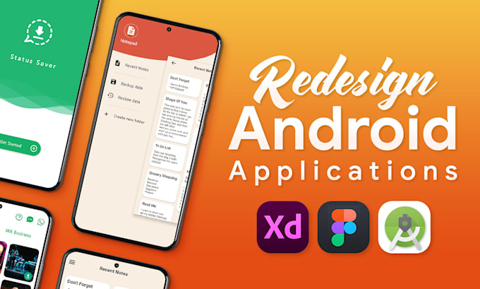convert figma, psd, xd to android app