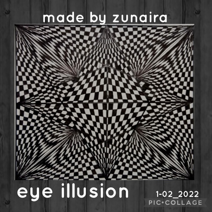 Eye illusion and 3d art by Syeda_zunaira_4 | Fiverr