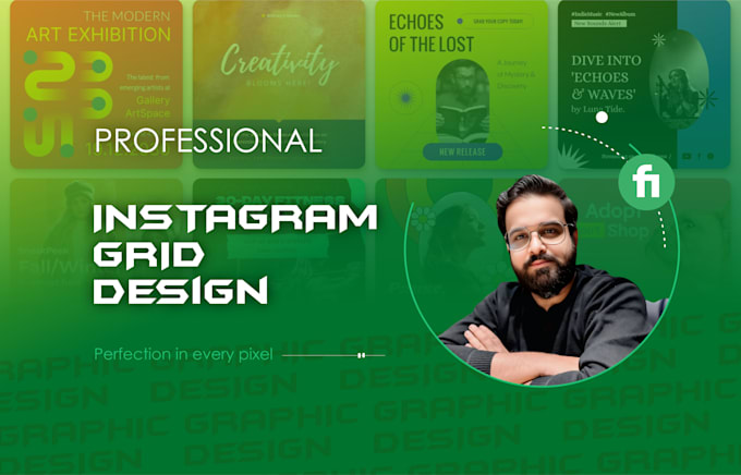 be you professional instagram grid post
