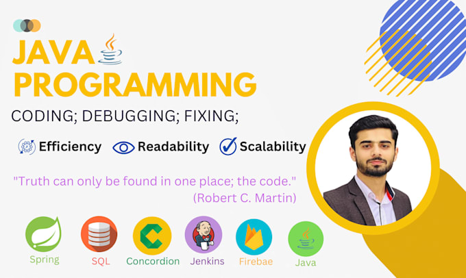 Do java programming, spring boot, apis, oop, or junit testing for your ...