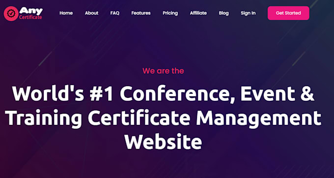 develop events registration website with payment integration