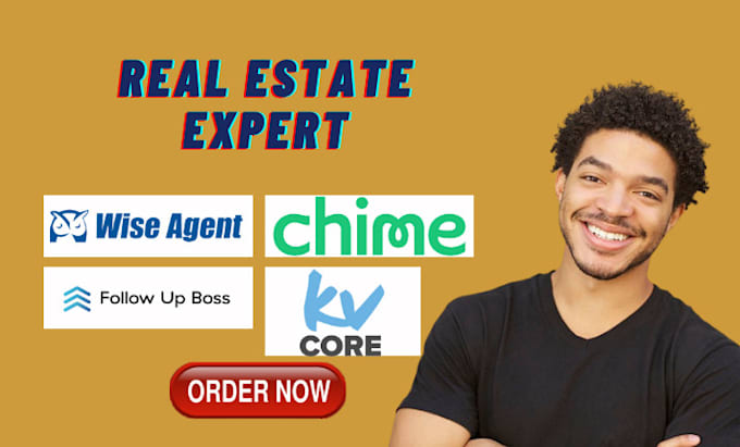 Real estate website kvcore chime liondesk wise agents brivity
