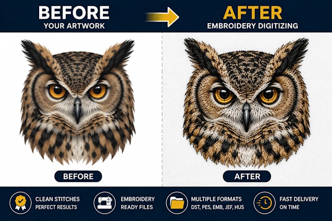 logo embroidery digitizing, digitize image for embroidery in dst pes emb