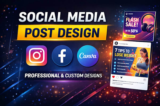 design post of publications for instagram facebook