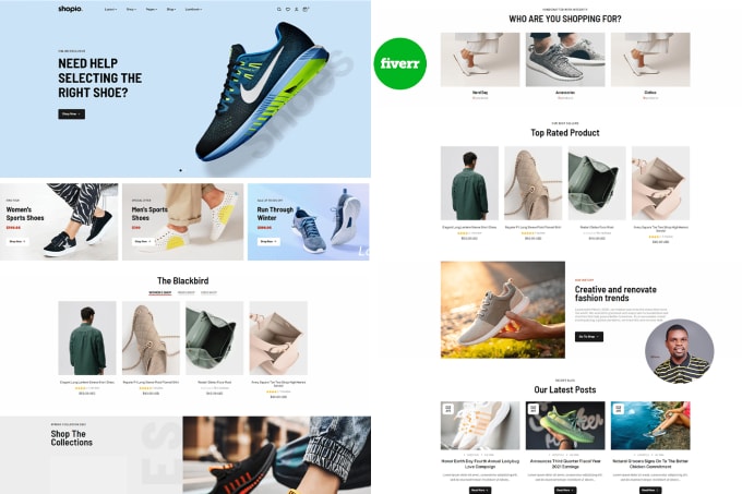 Footwear website outlet