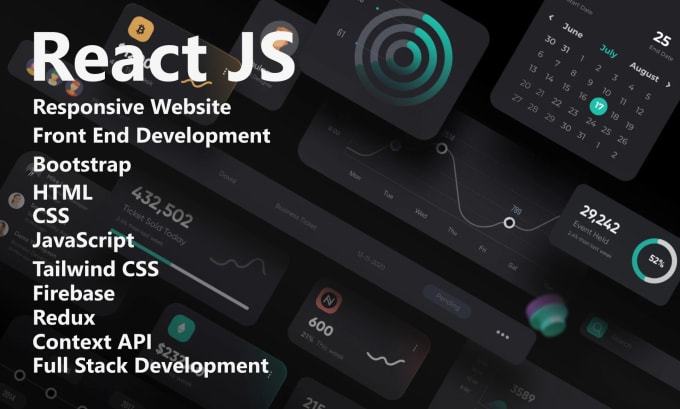 Do frontend development in react and nodejs by Marnissi | Fiverr