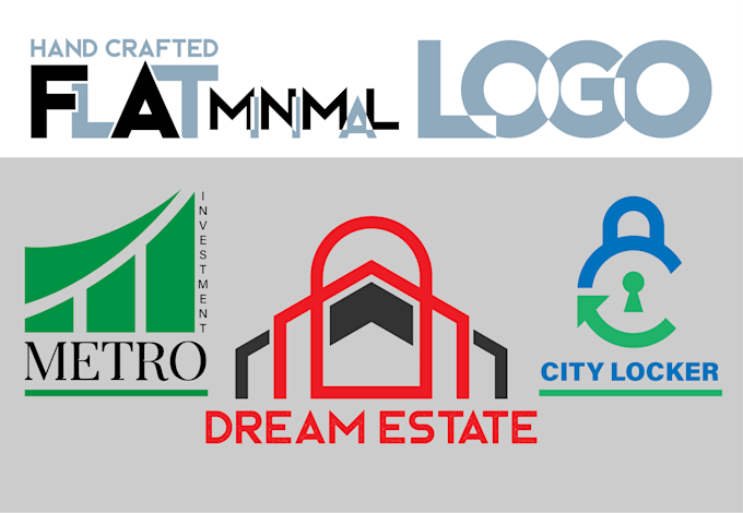 design handcrafted minimalist logo