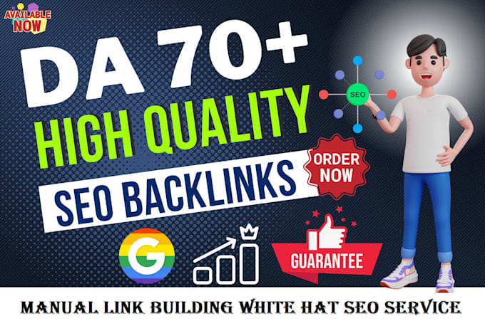 build dofollow seo backlinks high quality manual link building white hat service