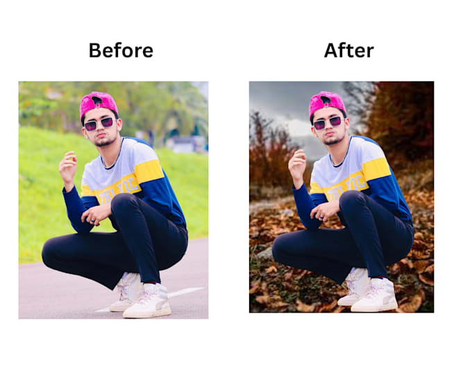 Change background of image by Muhammad4451 Fiverr