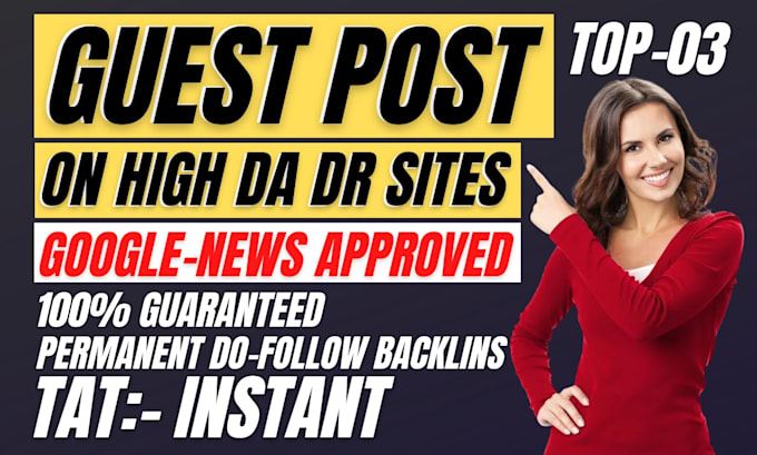 do guest post on high da DR traffic sites