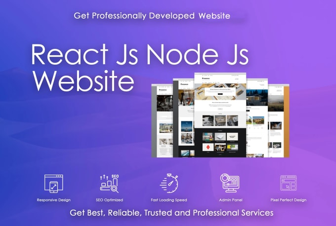 Your full stack developer in reactjs nodejs by Legand38 | Fiverr