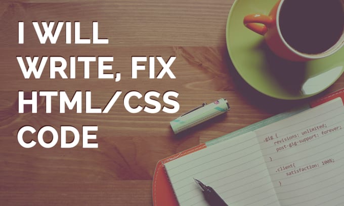 Create, fix html css code snippet by Kanuxd | Fiverr