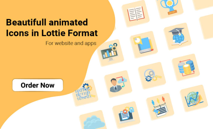 Design lottie icon animation in svg html or json format by Tahirmughal471 |  Fiverr