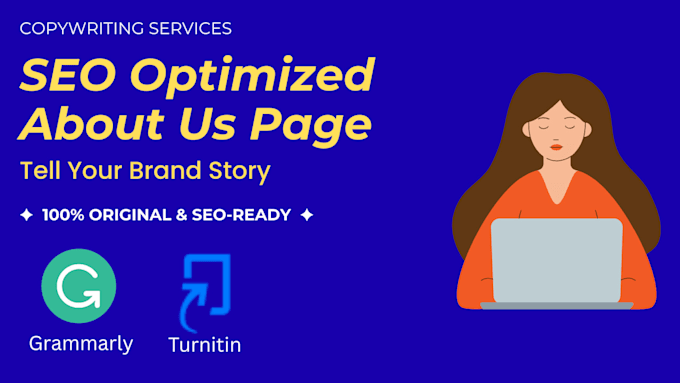write SEO friendly about us page for businesses and startups