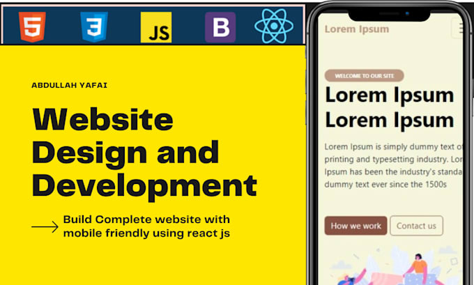 design and develop professional website