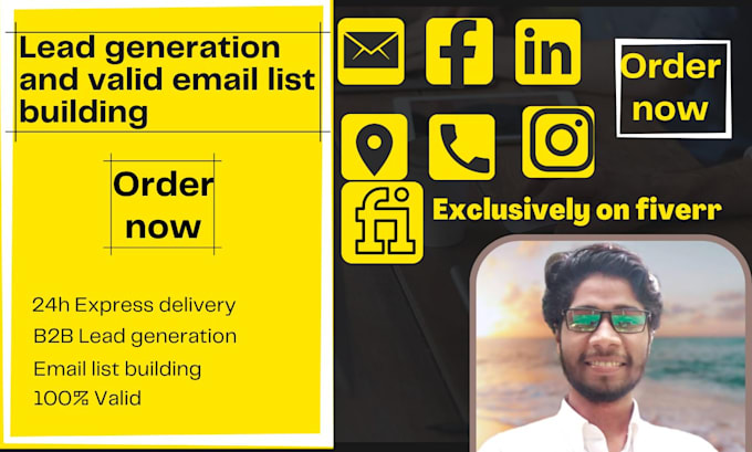 do lead generation and valid email list building