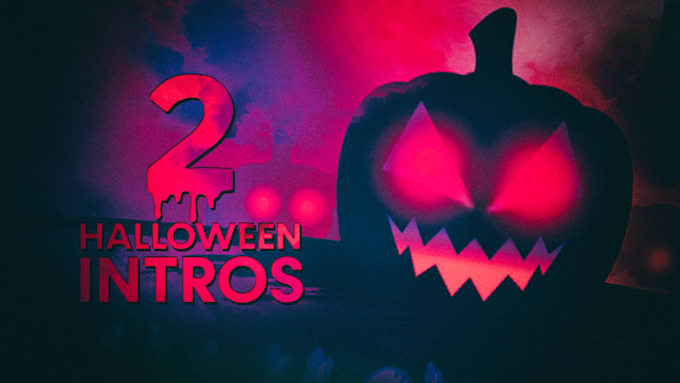 make 2 halloween creepy horror videos