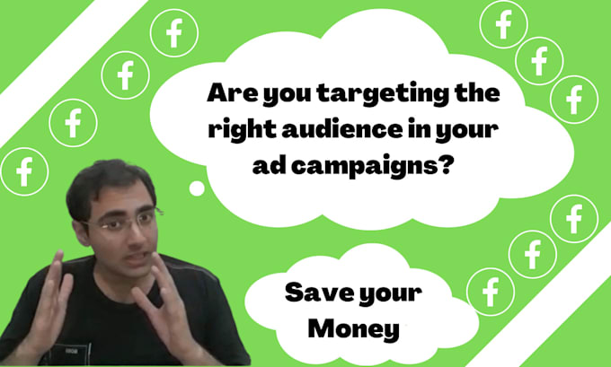 research the right audience to target with facebook ads