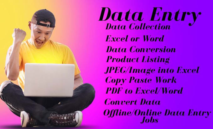 do excel data entry and copy paste job