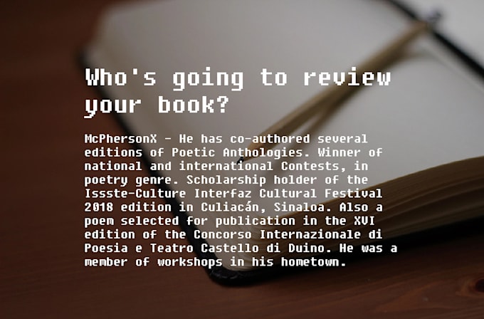 review your poetry book