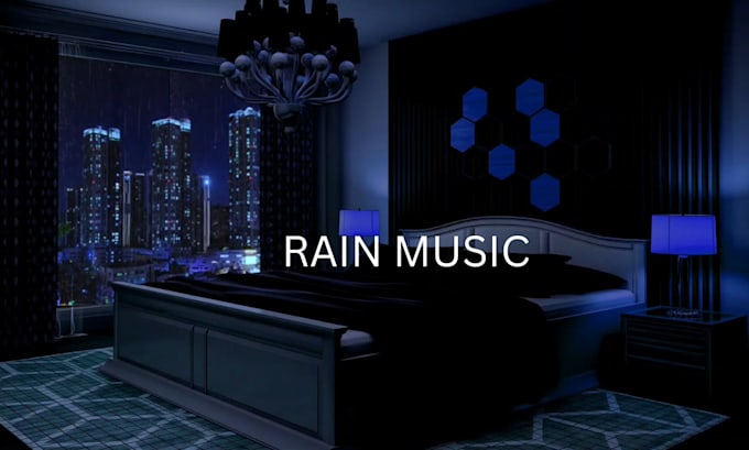create youtube channel and raining video for you