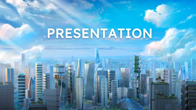 design a modern powerpoint presentation slides