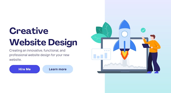 Design unique html, css landing page by Wolvthemes | Fiverr