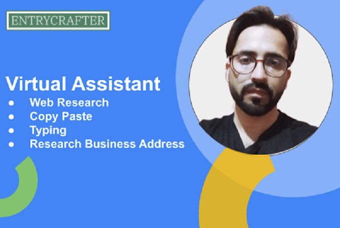 Be your virtual assistant for administrative,data entry work by ...
