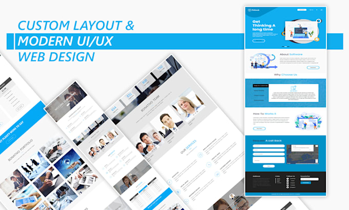 Design modern ui ux website design in figma and photoshop by Satya_do ...