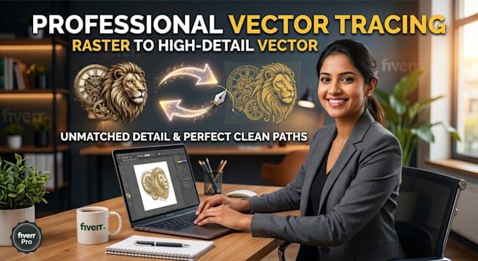 trace best detailed vectors you can have  raster to vector