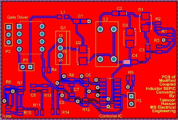 Design pcb layout for your projects on altium designer or proteus by