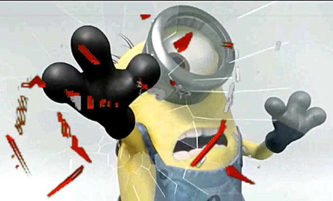 Do Funny Minion Glass Break Logo Animation Intro In 12 Hrs By do-funny-minion-glass-break-logo-animation-intro-in-12-hrs-by