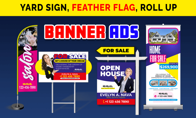 Mahfuz97: I will design roll up banner, retractable, pull up, pop