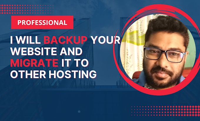 take backup transfer and migrate website to new hosting
