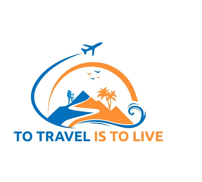 do modern travel logo design