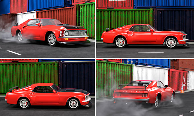 do 3d product modeling and realistic rendering