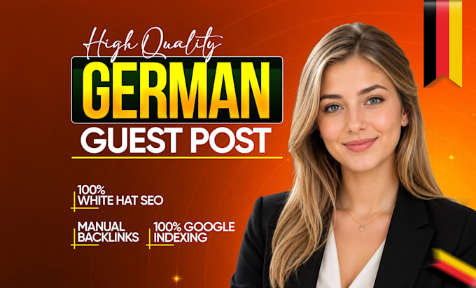 do manual SEO german backlinks service german guest post high da link building
