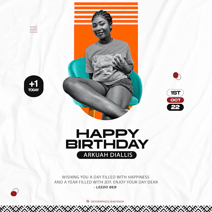 create attractive birthday wishes or birthday party flyer