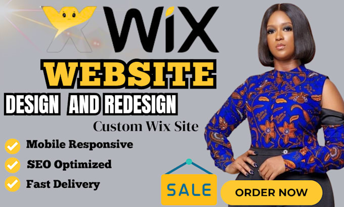 design or redesign a professional wix website for your business