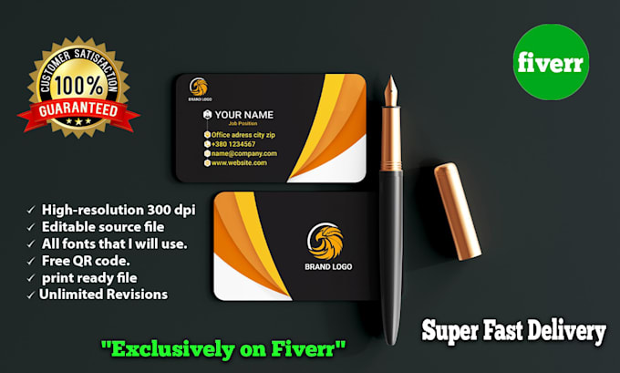 create luxury business card design