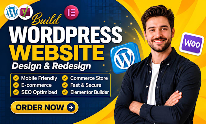 do wordpress website development, website design and redesign wordpress website