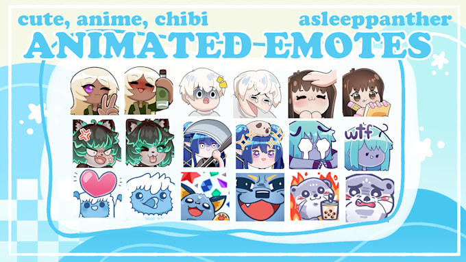 create animated emotes for your twitch stream
