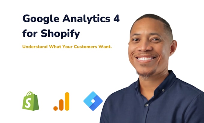 set up google analytics 4 for shopify so it makes sense