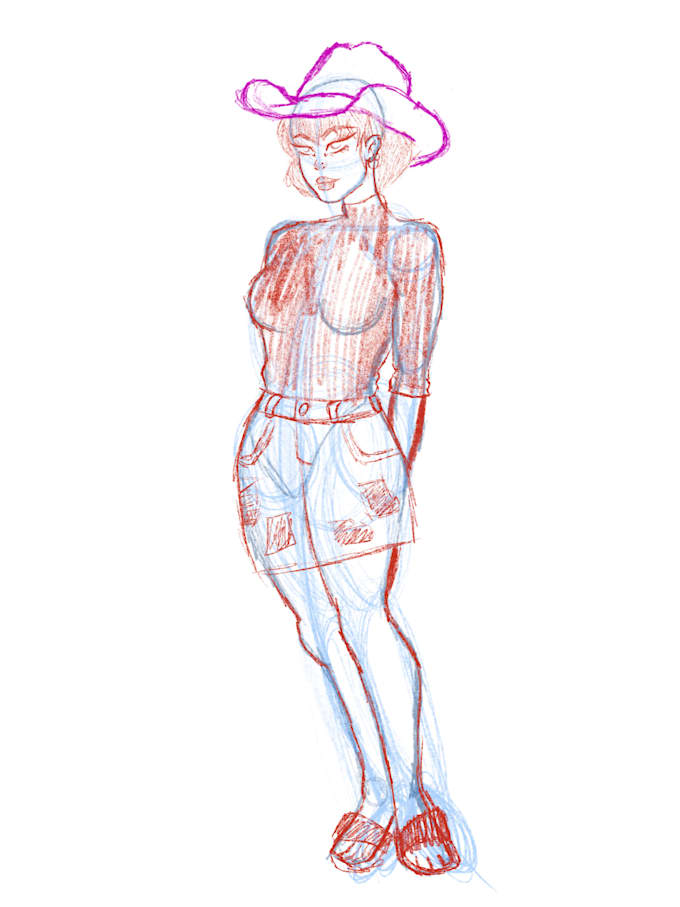 Draw your oc in my style by Bluejayking1082 | Fiverr